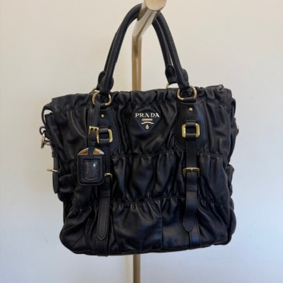 Prada Black Shoulder Bag - Picture 1 of 6